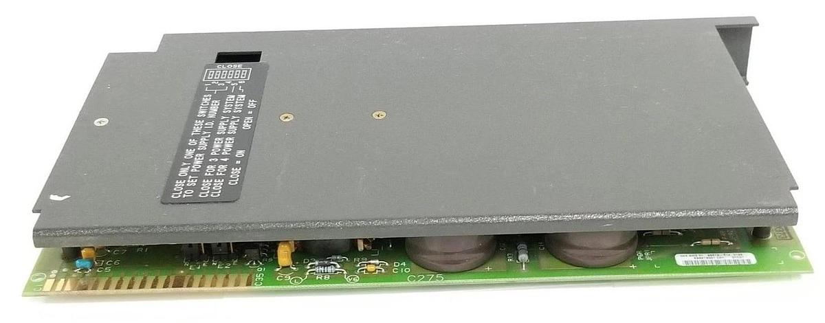 Used ALLEN BRADLEY 1771-P4R C POWER SUPPLY 120V AC MODULE, REV. C01, 96219073 A01