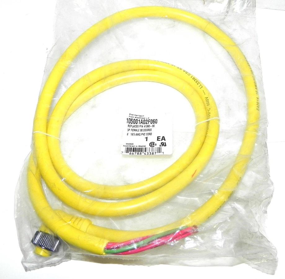 Used NEW BRAD HARRISON 105001A02F060 SENSOR CABLE 41360-90
