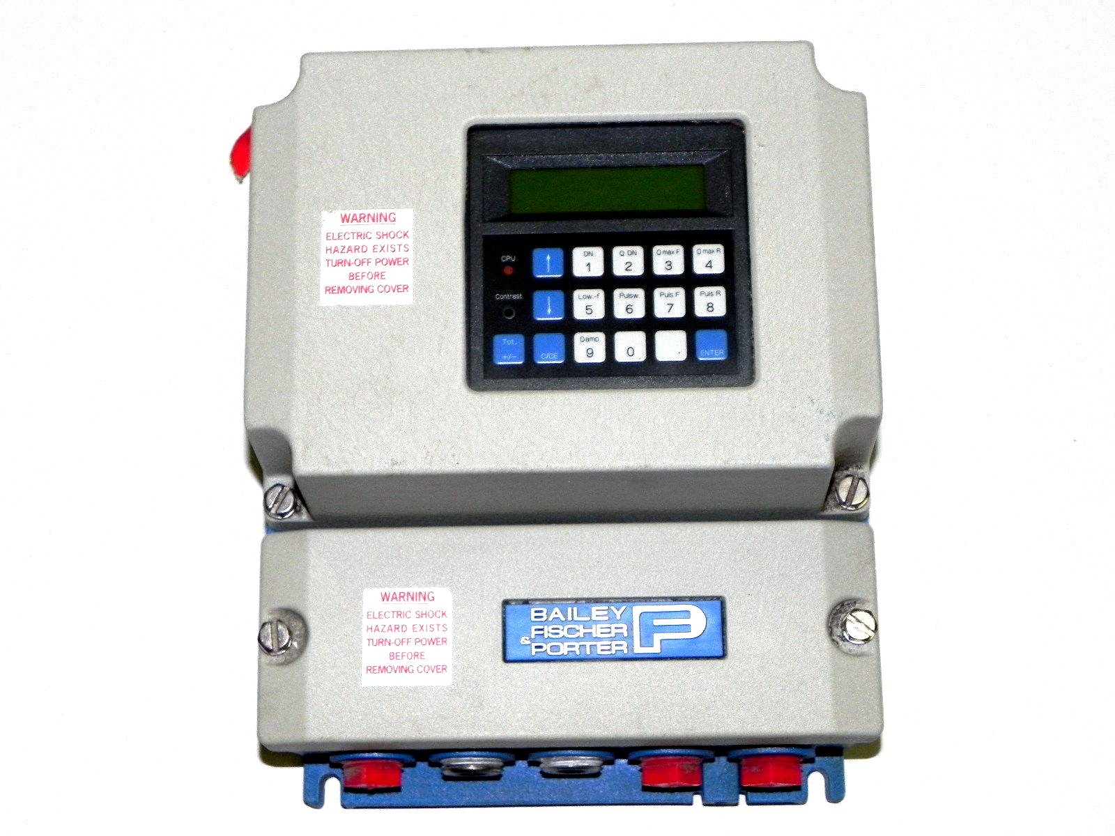 Used BAILEY FISCHER & PORTER 50SM13A1BXD10ACEC2101 MAGNETIC FLOWMETER SIGN. CONVERTER