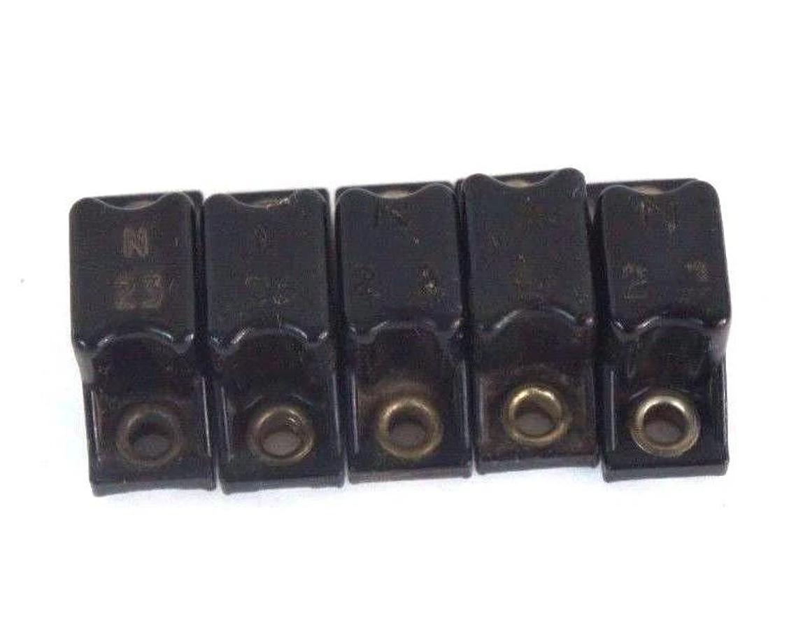 Used LOT OF 5 ALLEN BRADLEY N23 OVERLOAD THERMAL UNIT HEATING ELEMENTS