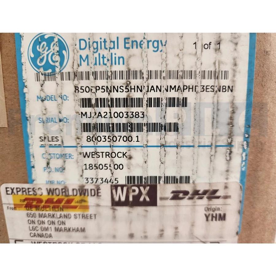 GE MULTILIN 850 RELAY FEEDER PROTECTION RELAY 850-EP5NNS5HNNANNMAPHB3ESNBN NSMP