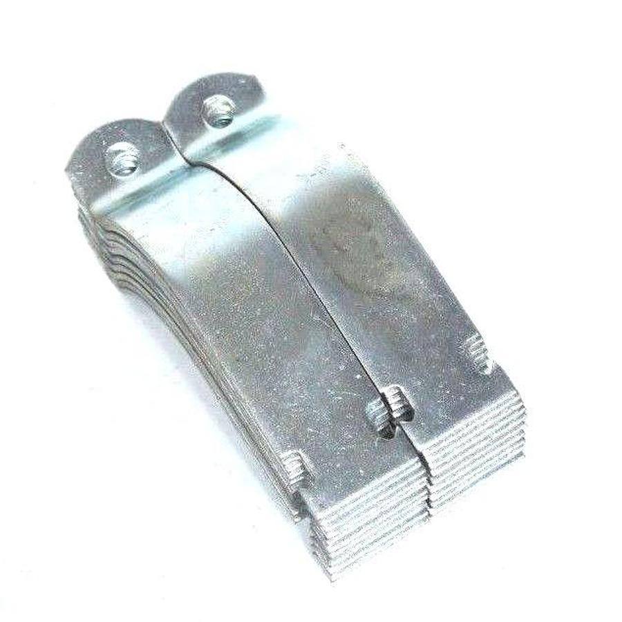 Used SET OF 10 NEW POWER STRUT PS-1100 STRUT CLAMPS 3" MISSING SCREWS