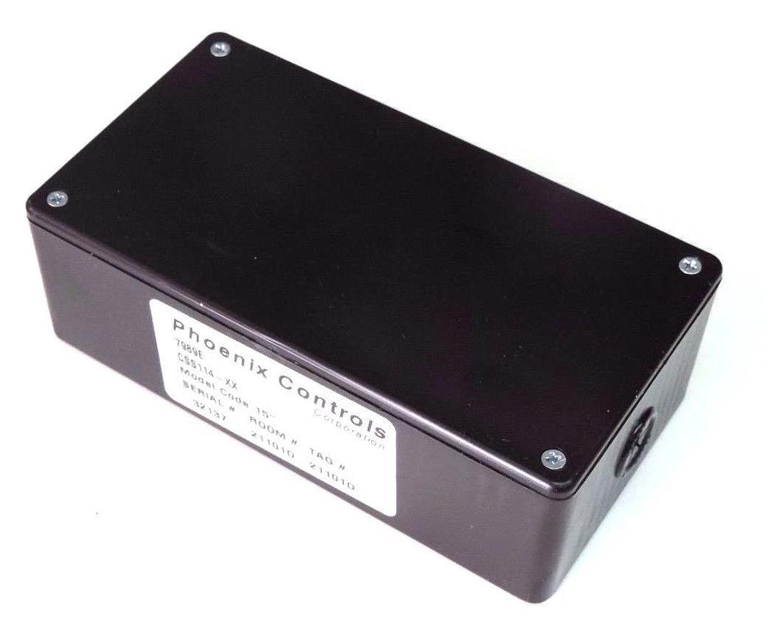 NEW PHOENIX CONTROLS CORP. CSS114-XX MONITOR W/ 3 MAGNETIC RAILS 7989E, CSS114XX