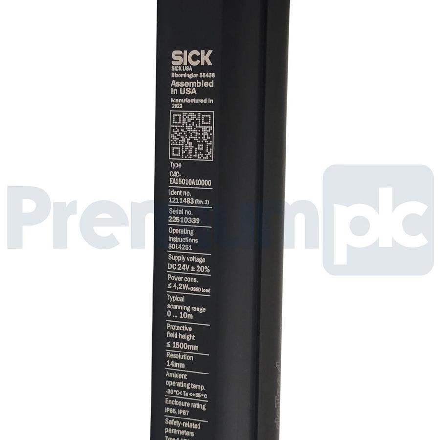 SICK C4C-EA15010A10000 deTec4 Core Light Curtain Receiver 1211483 1500mm NSNP