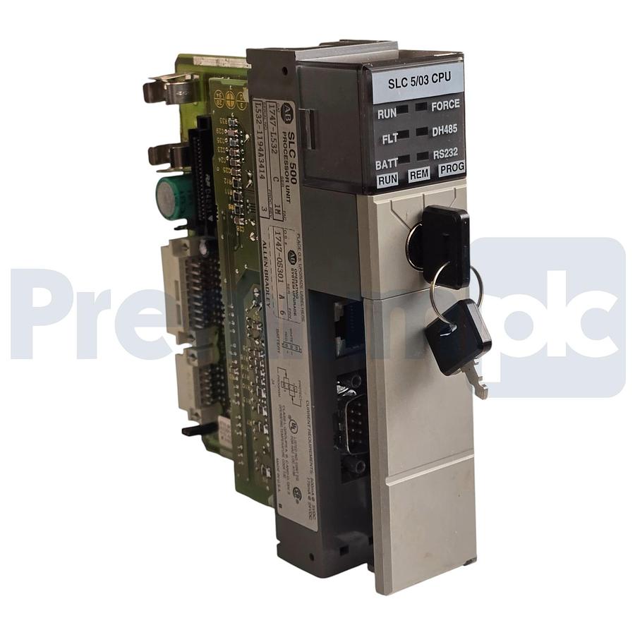 Used Allen Bradley 1747-L532 /C SLC 5/03 Processor Module 16K Mem FRN 6 1747L532 NSNP