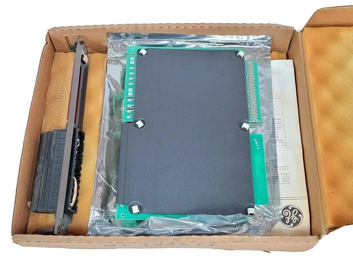Used NIB GE FANUC IC600YB802B INPUT MODULE 48VAC W/ IC600FP802A FACEPLATE
