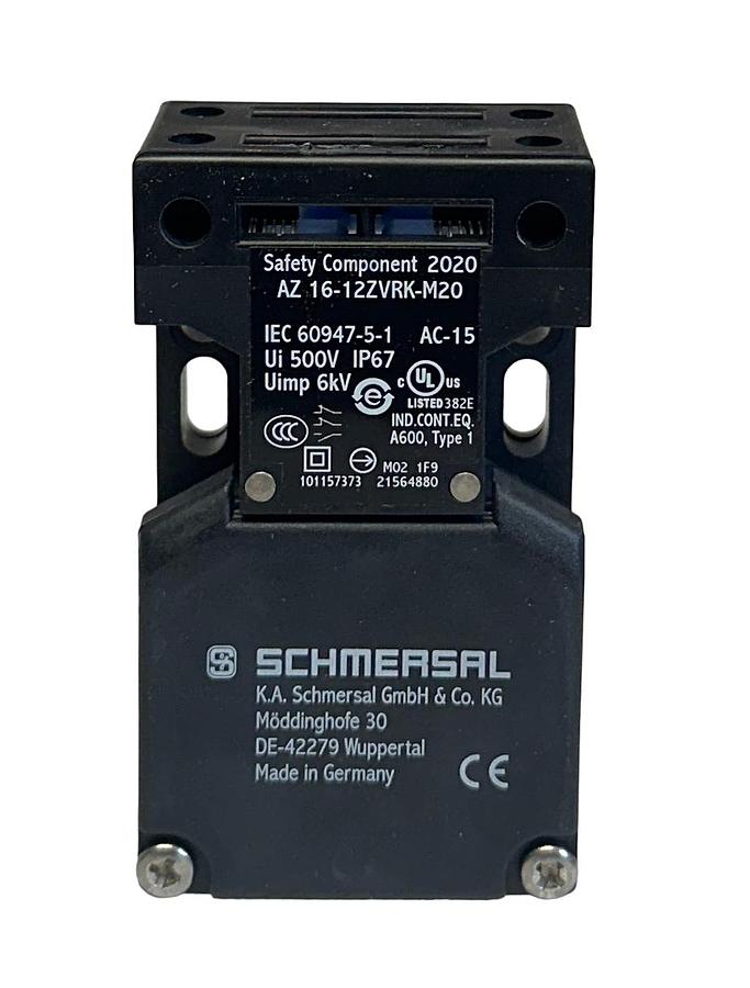 Used SCHMERSAL 623-3054 / AZ16-12VRK-M20 SAFETY INTERLOCK SWITCH 500V 6kV NSMP