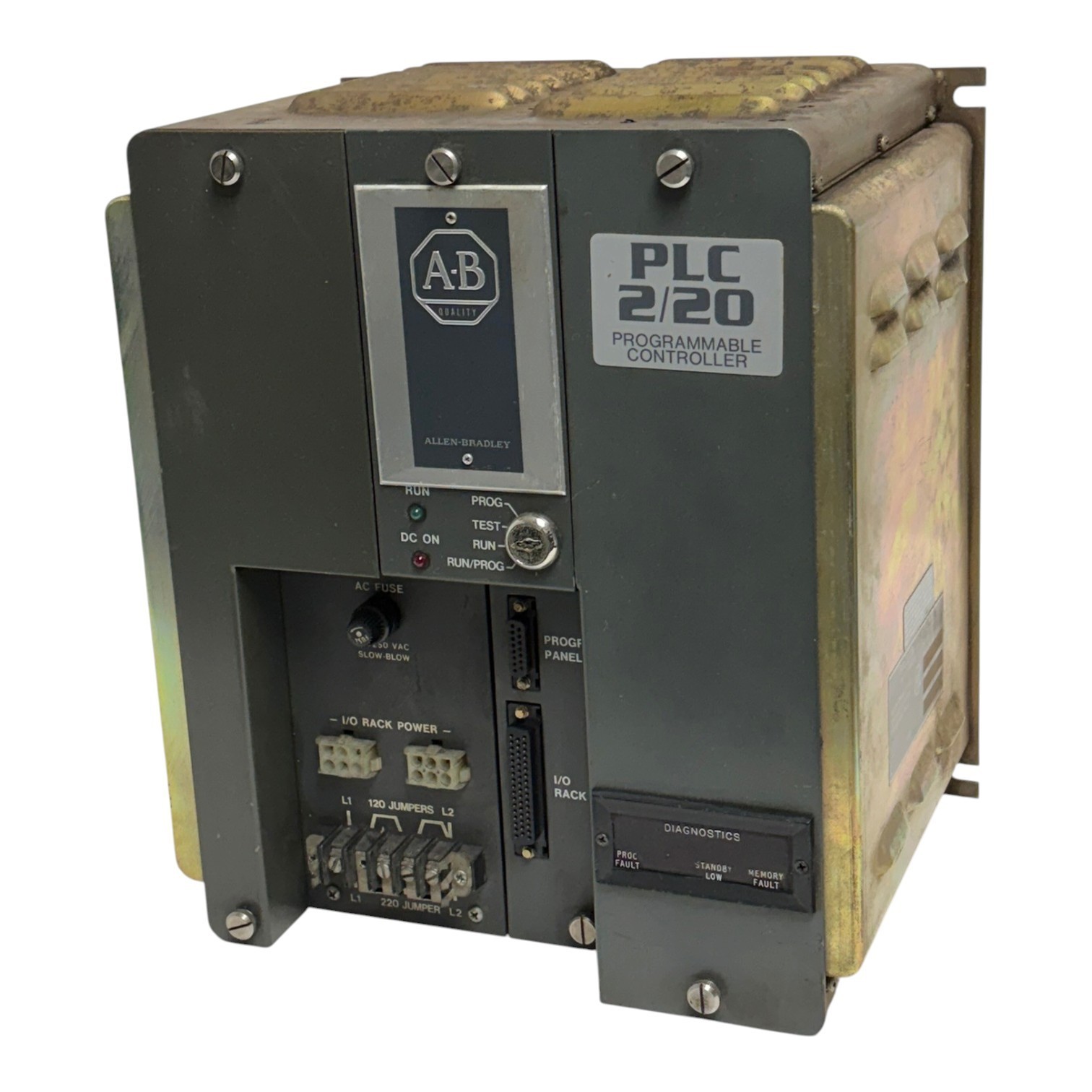 Used Allen-Bradley PLC-2/20 1772-LP2 Programmable Controller Bulletin 1772 Series A