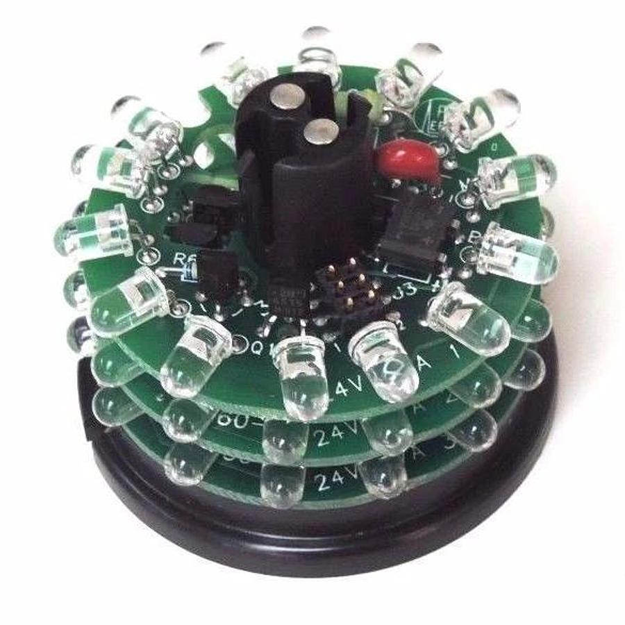 NEW TELEMECANIQUE XVAD341C024 RED LED LAMP CLUSTER FOR STACK LIGHT 24V, 3W