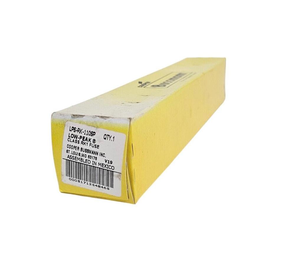 Used NIB COOPER BUSSMANN LPS-RK-110SP LOW-PEAK FUSE LPSRK110SP