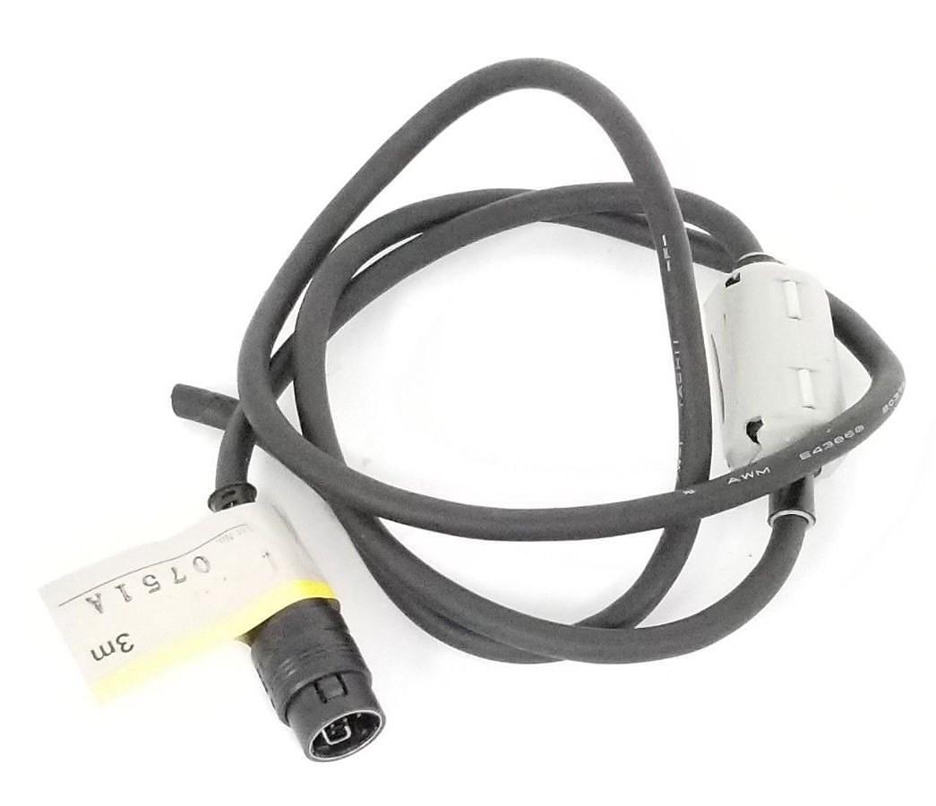 Used OMRON F150-VS CAMERA CABLE F150VS, 34'' TOTAL LENGTH