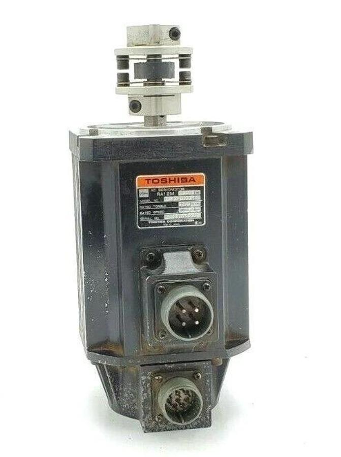 Used TOSHIBA 12M2-1000R AC SERVOMOTOR RA12M 1000W 32.5KG-CM 3000RPM 12M21000R
