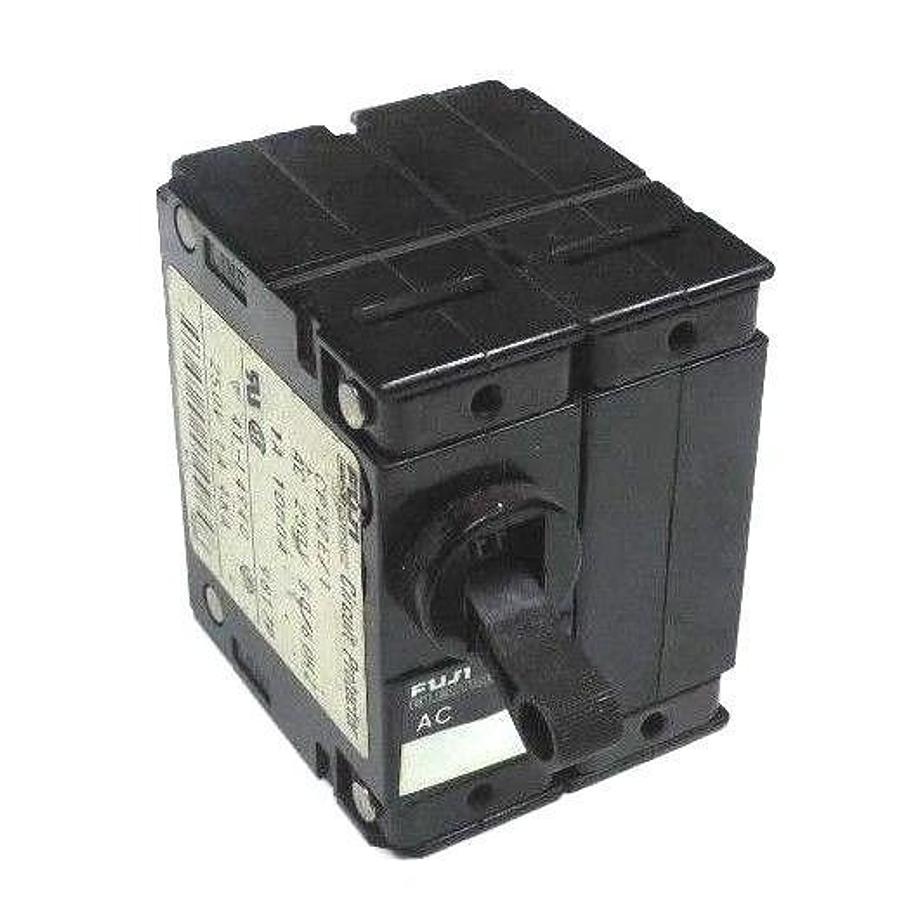 Used LOT OF 5 FUJI ELECTRIC CP32E/1 CIRCUIT PROTECTORS 250VAC, 50/60HZ, 1A, CP32E1