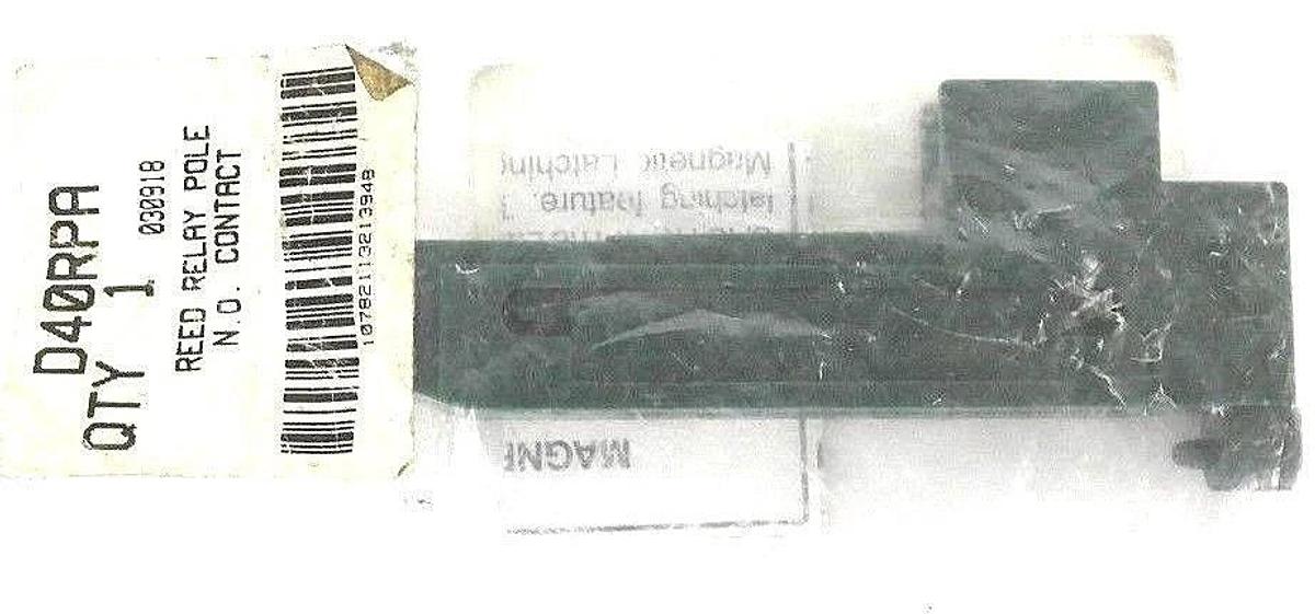 NEW CUTLER-HAMMER D40RPA REED RELAY POLE N.O. CONTACT
