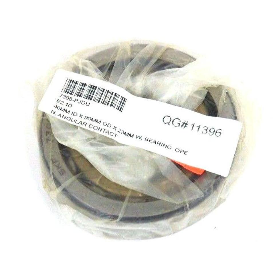 Used NEW SKF 7308-PJDU DUPLEX ANGULAR CONTACT BEARING 7308-BECBY