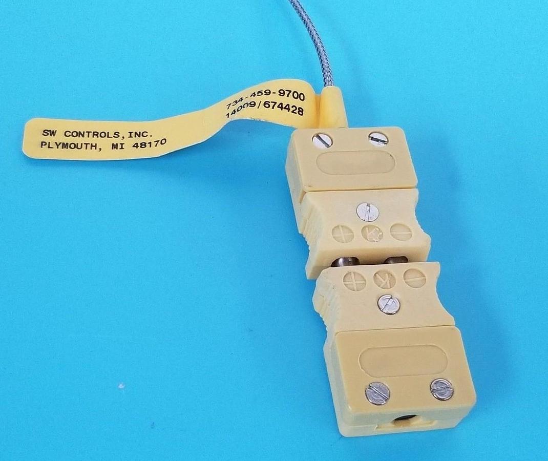 Used NEW PYROMATION INC. KBA2-F3B012-4 SPRING-ADJUSTABLE IMMERSION THERMOCOUPLE