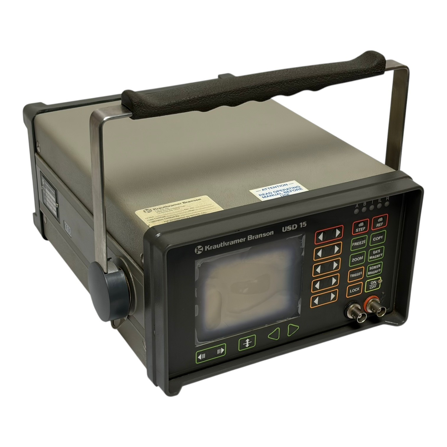 Used Krautkramer Branson USD 15 Ultrasonic Flaw Detector Model USD-15 Working Unit