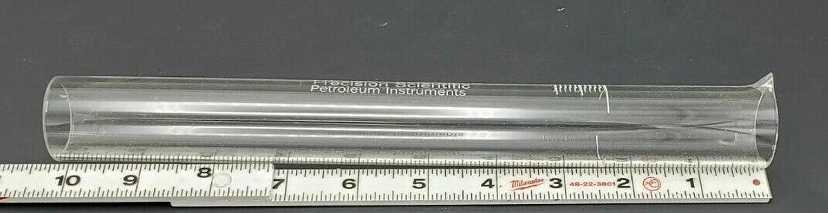 NEW PRECISION SCIENTIFIC PETROLEUM INSTRUMENTS 330169 GLASS TUBE COLUMN 1002315