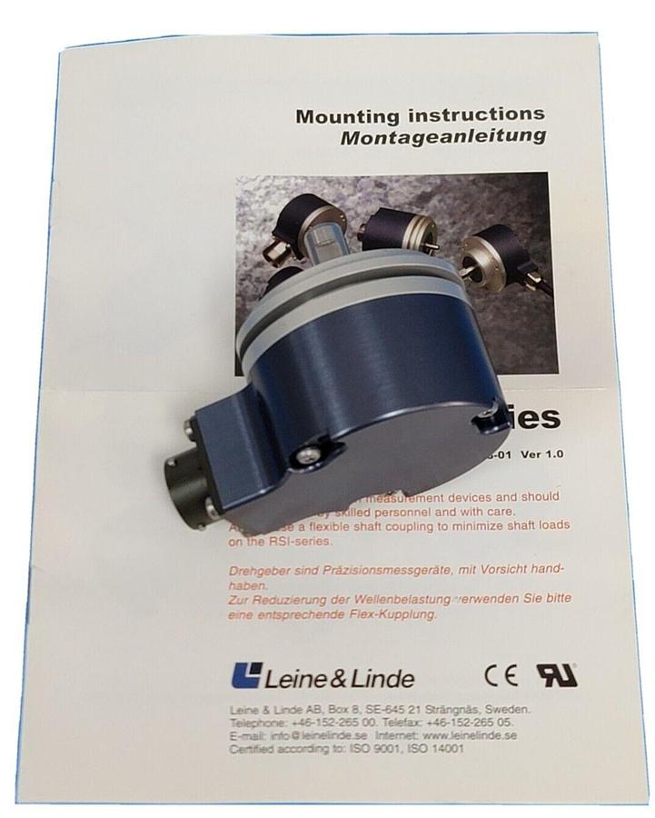 Used NEW LEINE & LINDE 515429-05 ENCODER 5VDC 900ppr 51542905