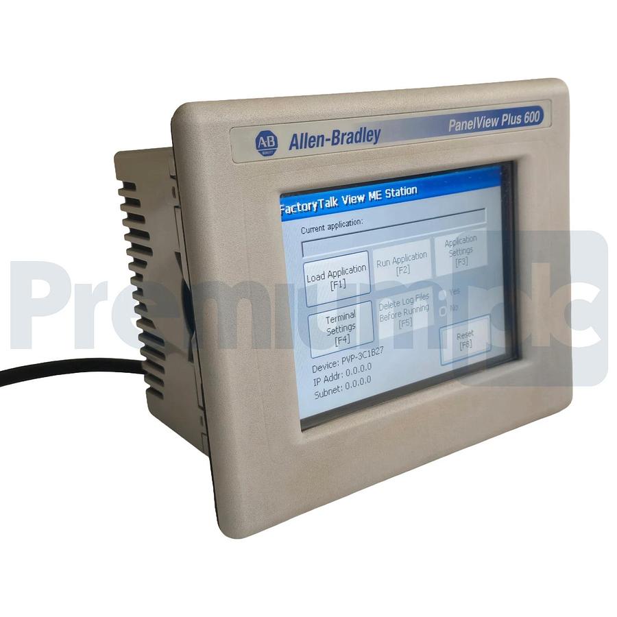 Used Allen-Bradley 2711P-T6C20D /B PanelView Plus 600 HMI Touch Screen Terminal USPI