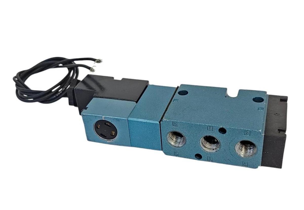 Used MAC VALVES 811C-PM-507AA-152AG SOLENOID VALVE 811CPM507AA152AG, PME-501CA PILOT
