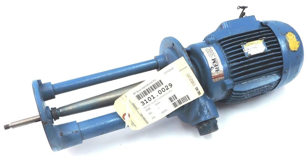 Used VOGEL SPANDAU PMS-20-A-270+675 ELECTRIC IMMERSION PUMP SLURRY *REMANUFACTURED*