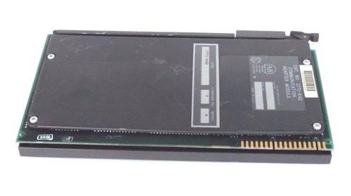Used ALLEN BRADLEY 1771-KA2 COMMUNICATION ADAPTER MODULE F/W REV F SER A 1771KA2