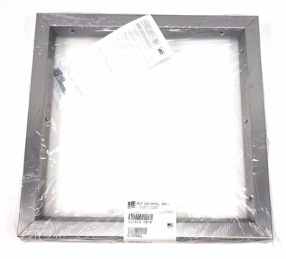 Used NEW AIR LOUVERS VLFEZS-1818 METAL VISION KIT, H157047, VLFEZ, 18" X 18"