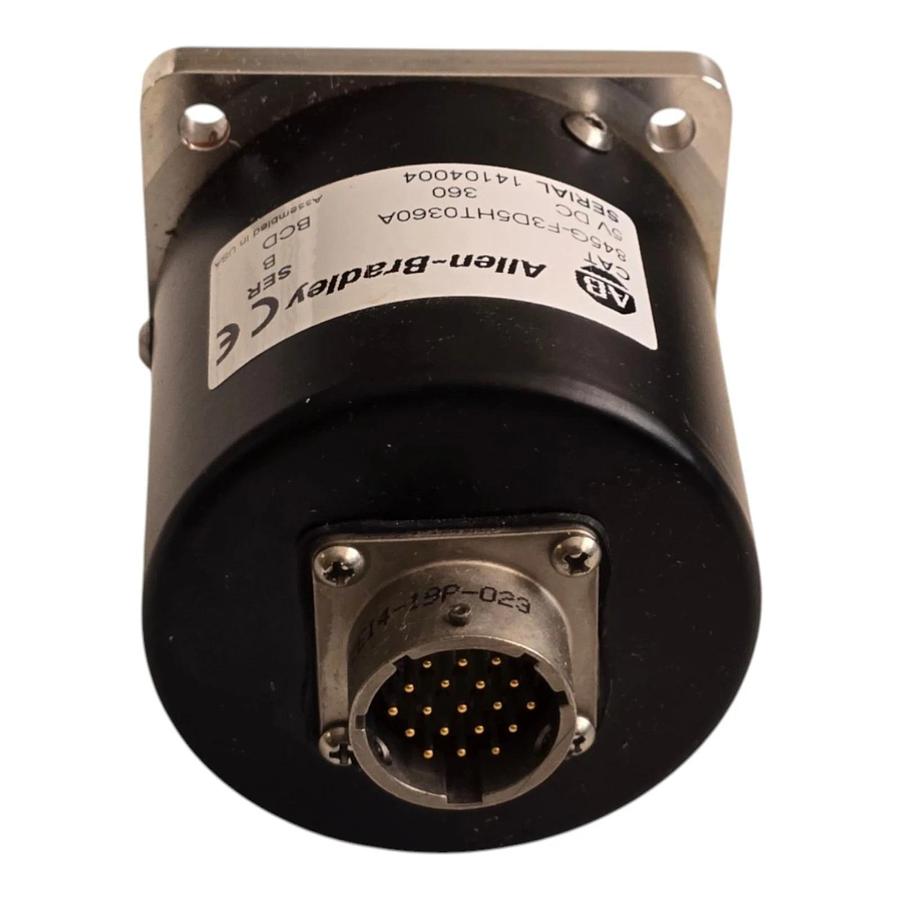 Allen-Bradley 845G-F3D5HT0360A /B Absolute Encoder 5VDC, 360PPR 3/8" SHAFT NSMP