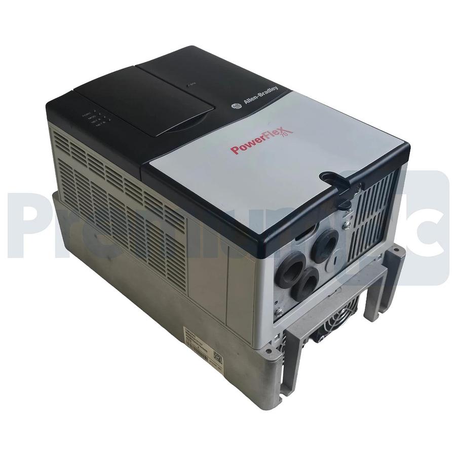 Used Allen-Bradley 20AB015A0AYNANNN /A PowerFlex 70 VFD 5HP 240V 3-Ph AC Drive USPI