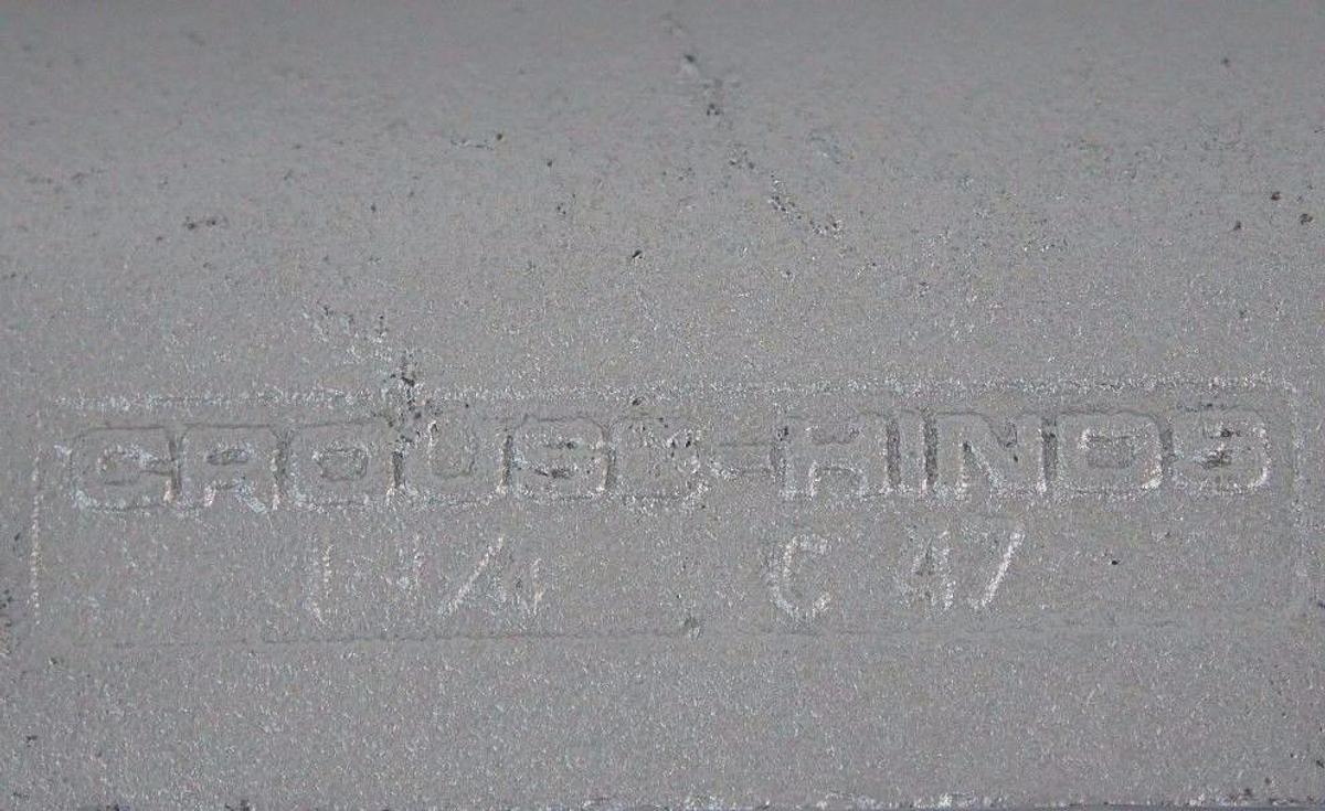 Used BOX OF 3 NEW COOPER CROUSE-HINDS C47 CONDUIT BODIES FORM C, 1-1/4"