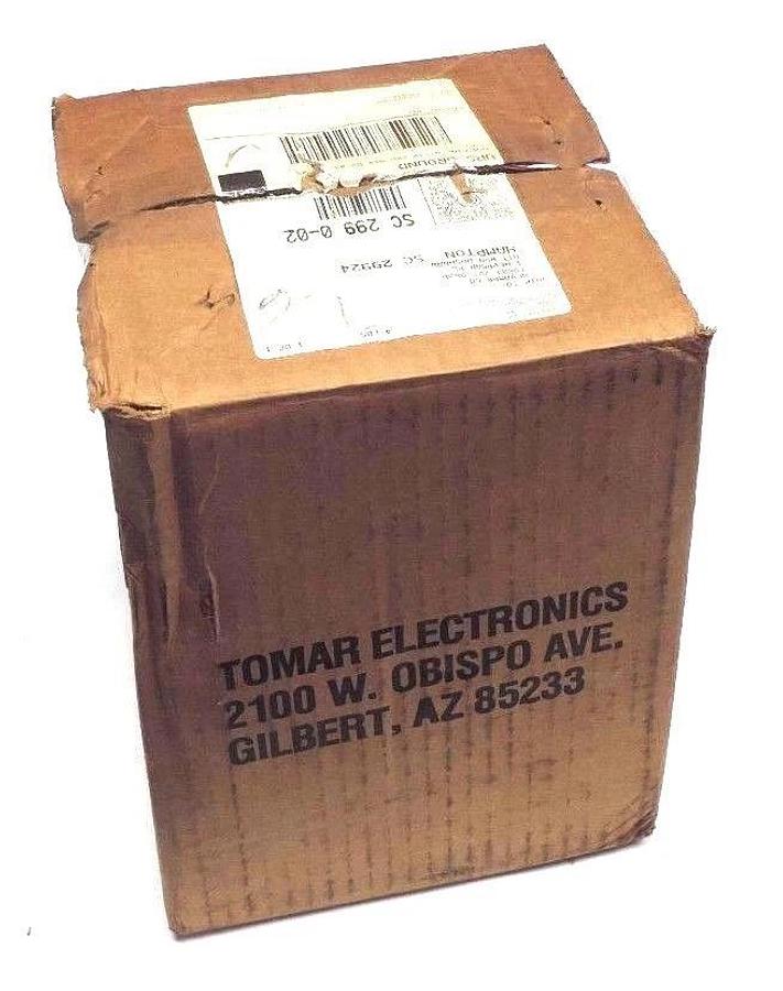 NIB TOMAR MODEL 1224 MULTISTROBE RED BEACON LIGHT 120VAC .6AMPS 1224-120-PSA