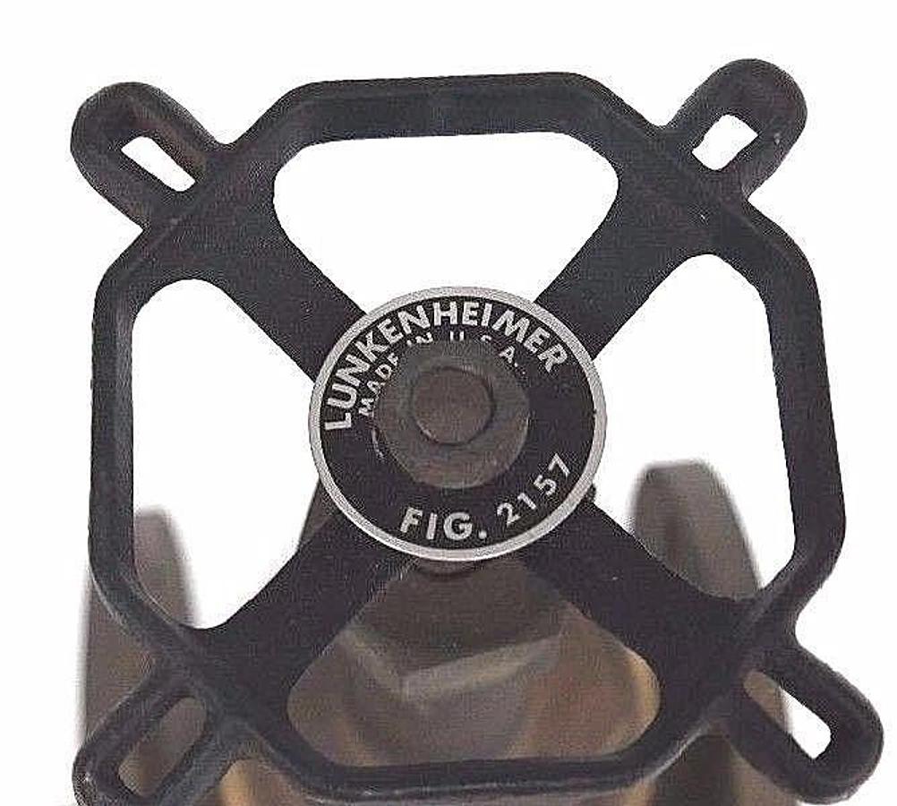 NEW LUNKENHEIMER 2-1/2" BRASS GATE VALVE FIG. 2157 150SP 225WOG