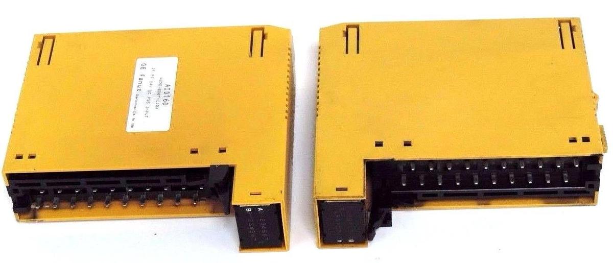 Used LOT OF 2 FANUC A03B-0807-C104 INPUT/OUTPUT MODULES 24VDC 16PT POS/NEG LOGIC