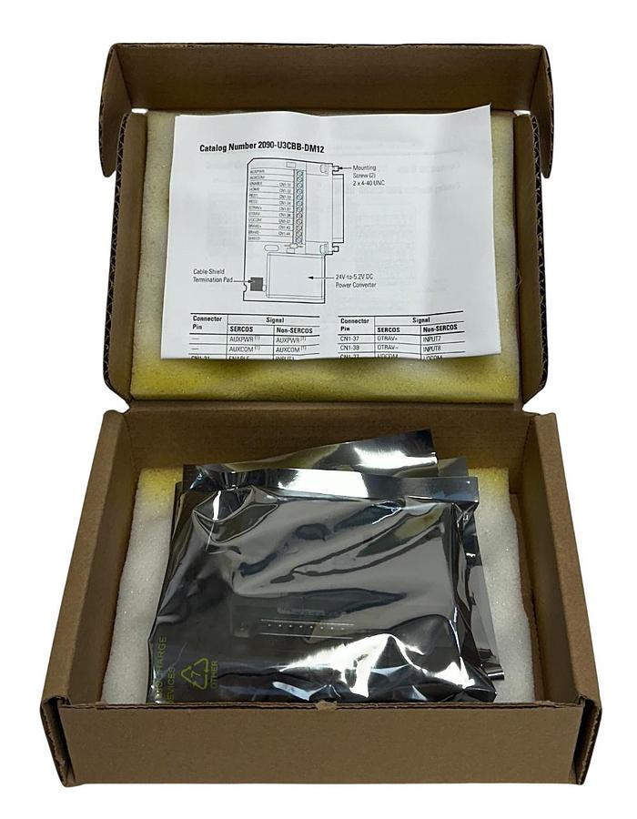 Used ALLEN BRADLEY 2090-U3CBB-DM44 /A ULTRA 3000 BREAKOUT BOARD KIT 44-PIN MALE NSMP