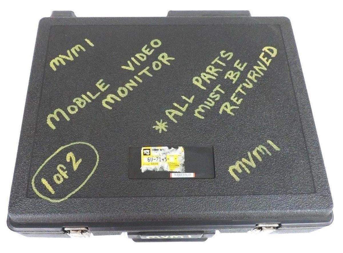 Used NEW MOBILE AUTHORITY 5.6" MOBILE VIDEO LCD MONITOR M58, SLCD-560R, & ACCESSORIES