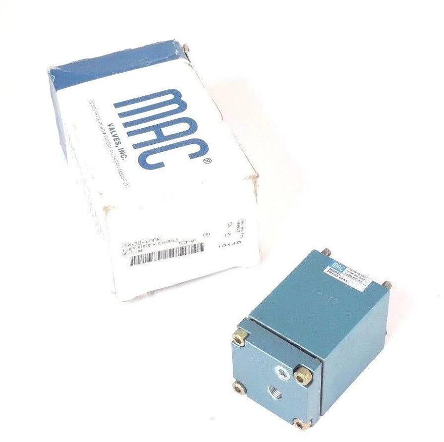 Used NIB MAC VALVES PR63D-4AAA PRESSURE REGULATOR PR63D4AAA