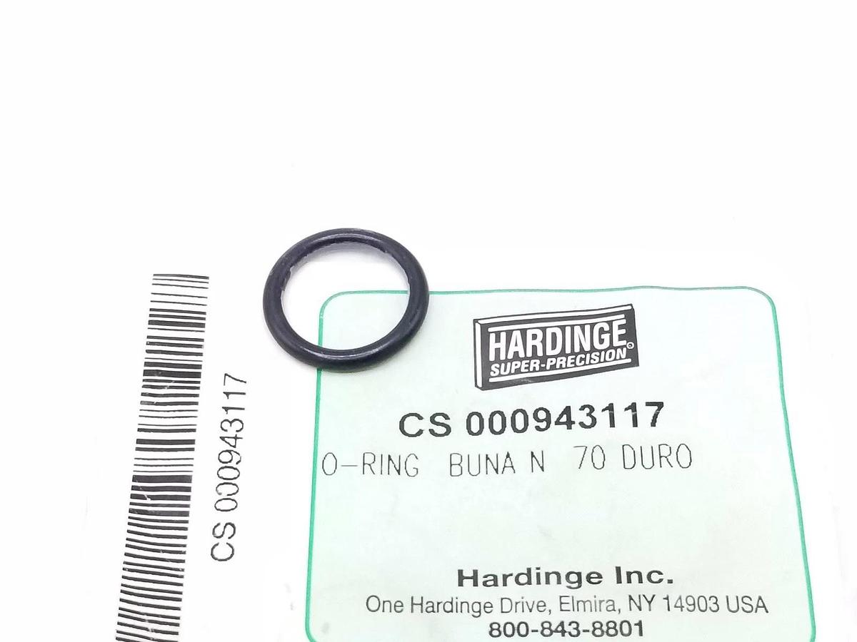 Used NEW HARDINGE SUPER-PRECISION CS 000943117 O-RING BUNA N 70 DURO
