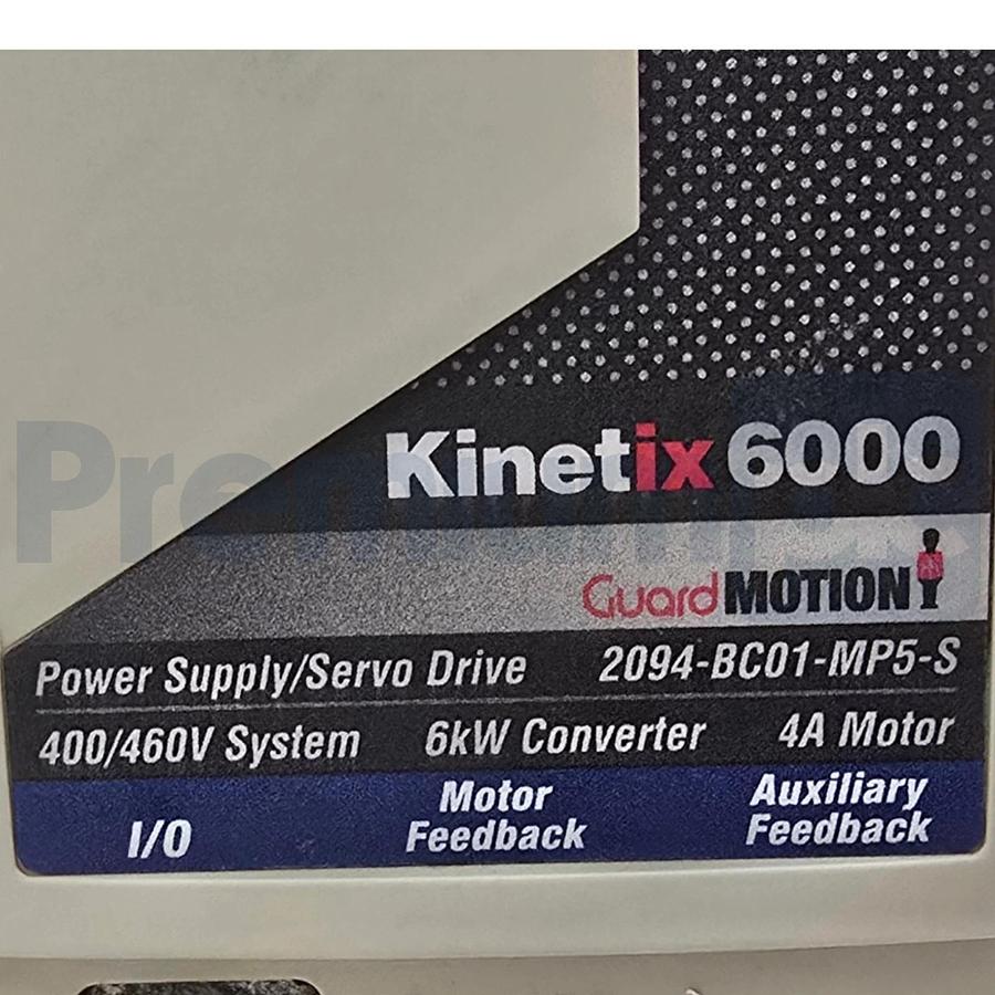 Used Allen Bradley 2094-BC01-MP5-S /B Kinetix 6000 Integrated Axis Module 6kW USPI