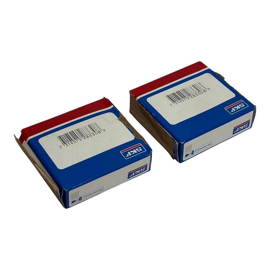 Lot of 2 SKF Explorer 6006-2RS1/GFJ Deep Groove Ball Bearings Sealed New In Box