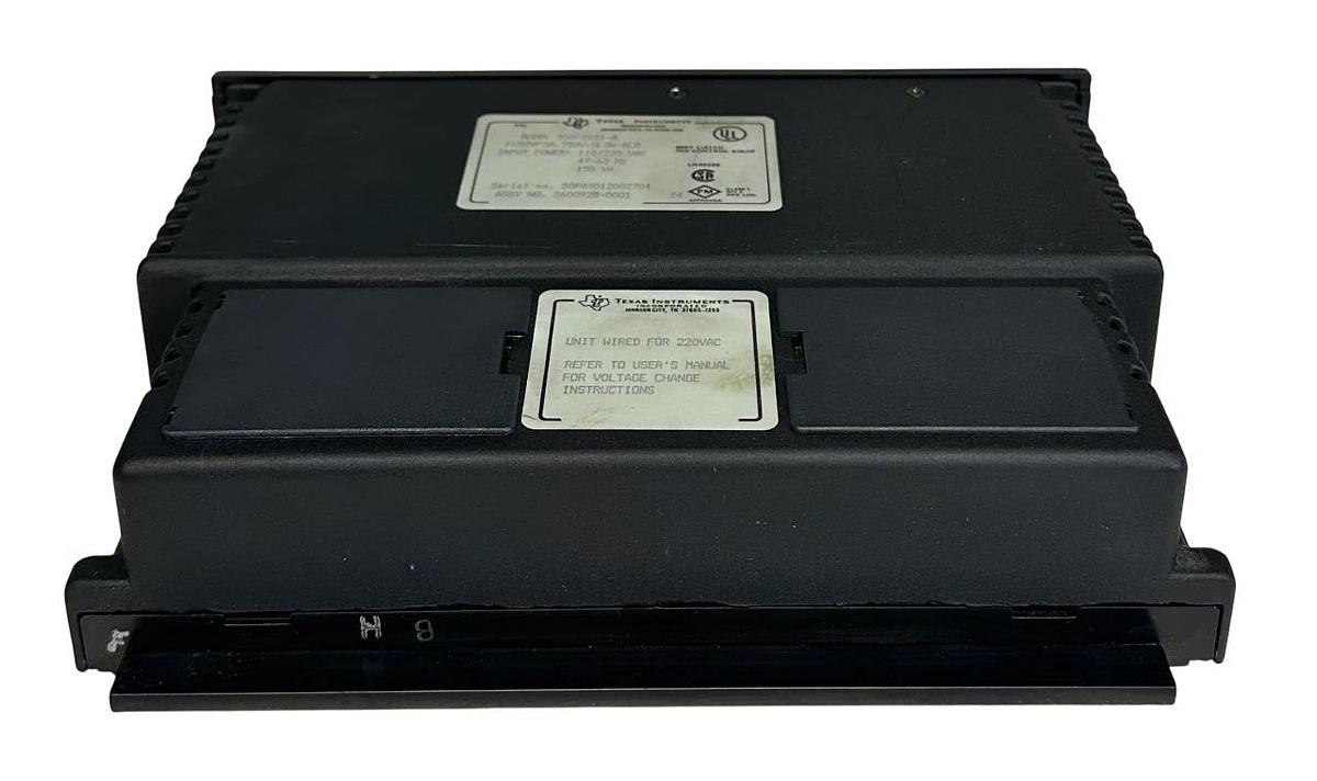 Used TEXAS INSTRUMENTS 500-2151-A / 500-2151A SERIES 500 POWER SUPPLY 110/220VAC USNP