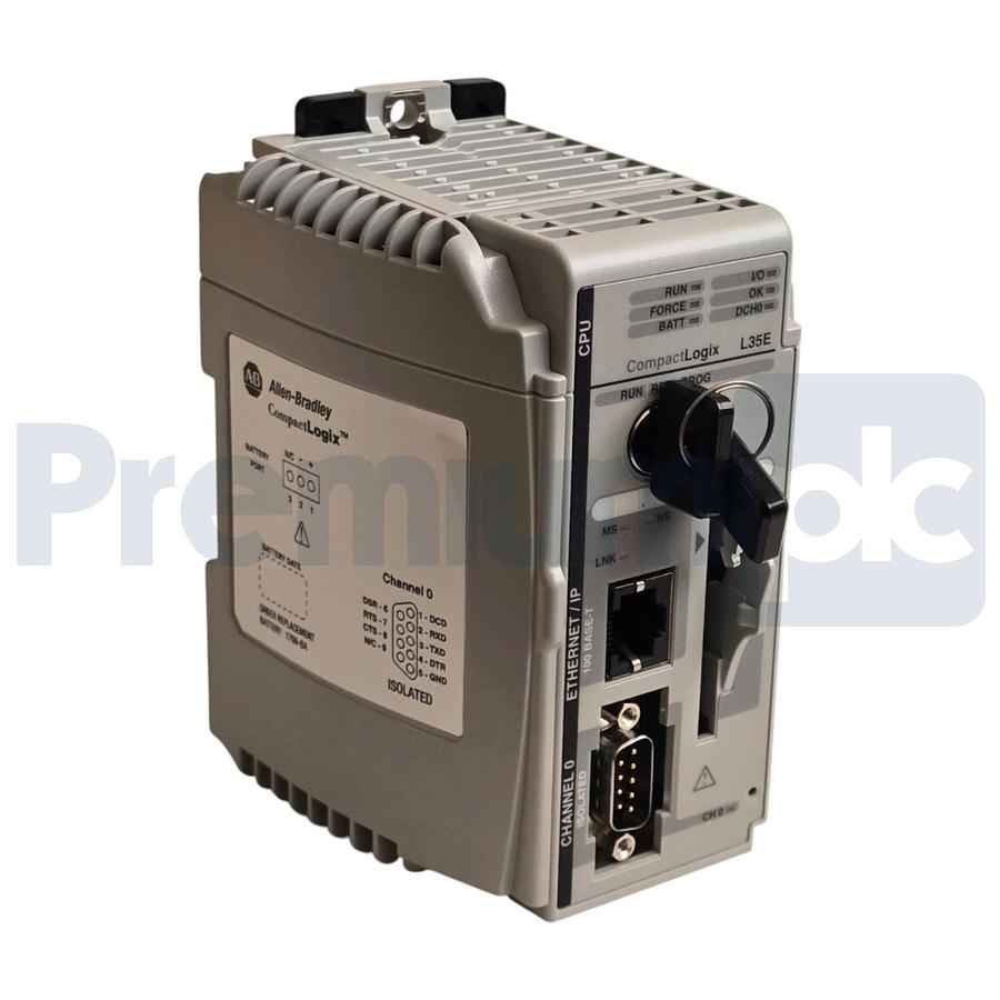 Used Allen-Bradley 1769-L35E /A CompactLogix 1.5MB Controller FW 1.15 ENet/IP NSNP