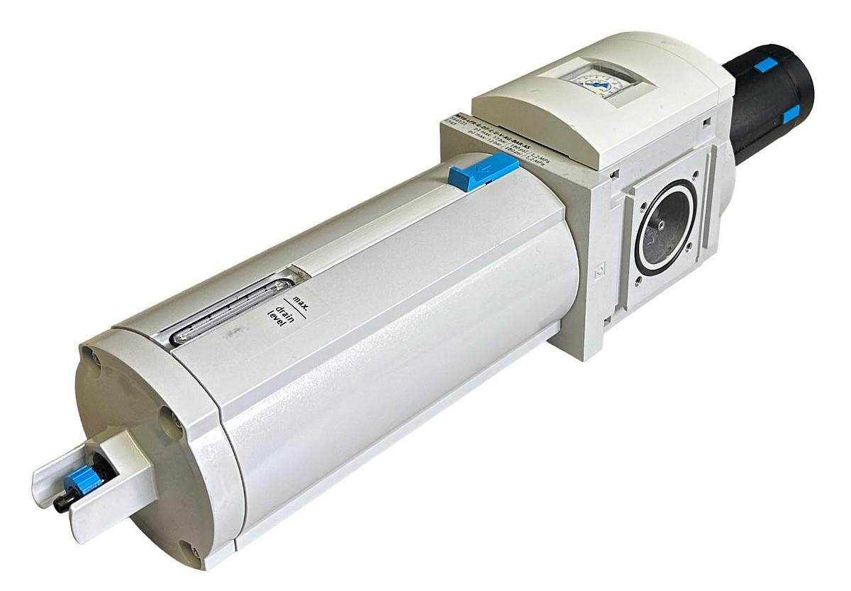 Used FESTO MS9-LFR-G-D7-C-U-V-AG-BAR-AS / 564121 MS SERIES FILTER REGULATOR 180PSI