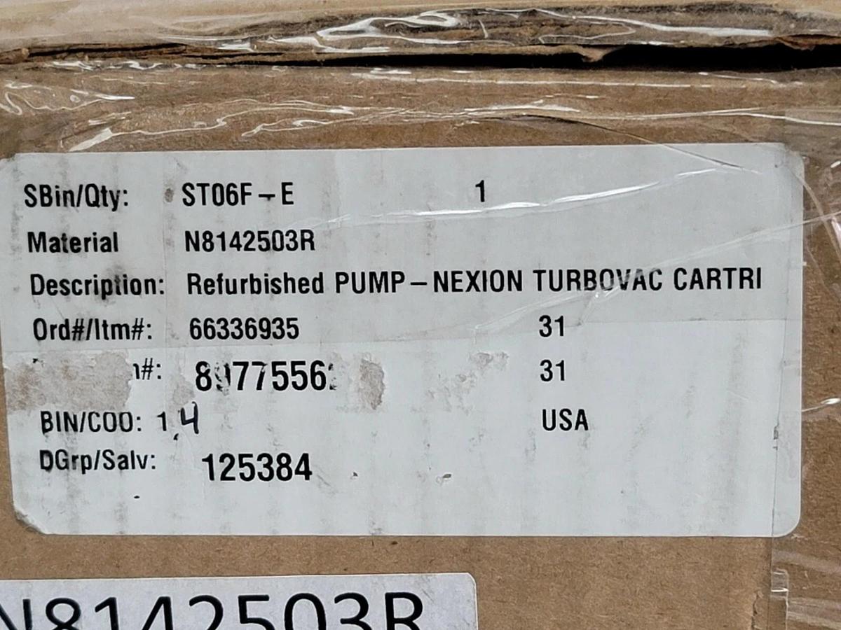 Used "FOR PARTS" OERLIKON LEYBOLD TW 400/300/25 S-PP VACUUM TURBOVAC 800160V0017V