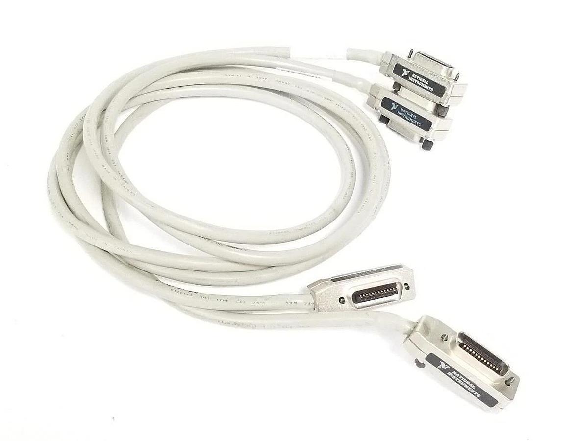 Used NATIONAL INSTRUMENTS 763507-02 & 763061-02 COMMUNICATION CABLES