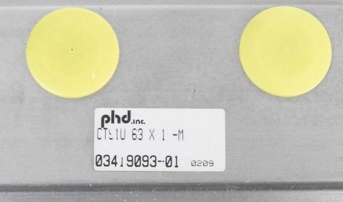 NEW PHD CTS1U63X1-M PNEUMATIC CYLINDER CTS1U 63 X 1 -M 03419093-01
