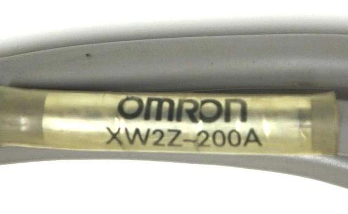 Used OMRON XW2Z-200A 2M CABLE FOR SCREW TERMINAL, XW2Z200A