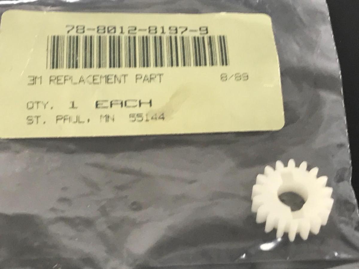 Used LOT OF 9 NEW 3M REPLACEMENT PART: 78-8012-8197-9