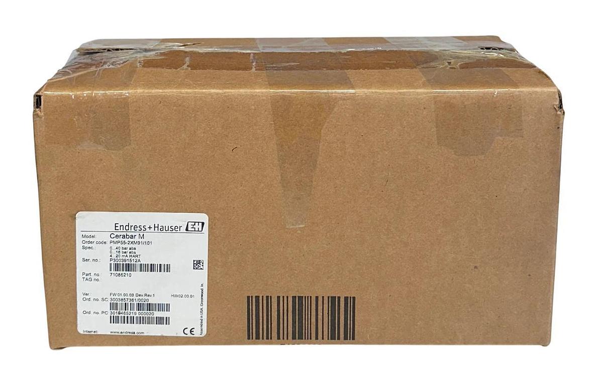 ENDRESS+HAUSER PMP55-2XM91/101 / 71086210 Cerabar M TRANSMITTER 4-20mA HART NSMP