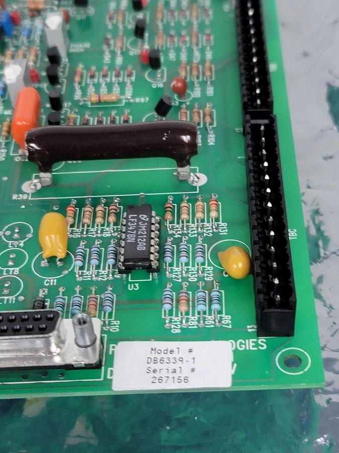 NEW PILLAR TECHNOLOGIES DB6339-1 CONTROL BOARD DB63391